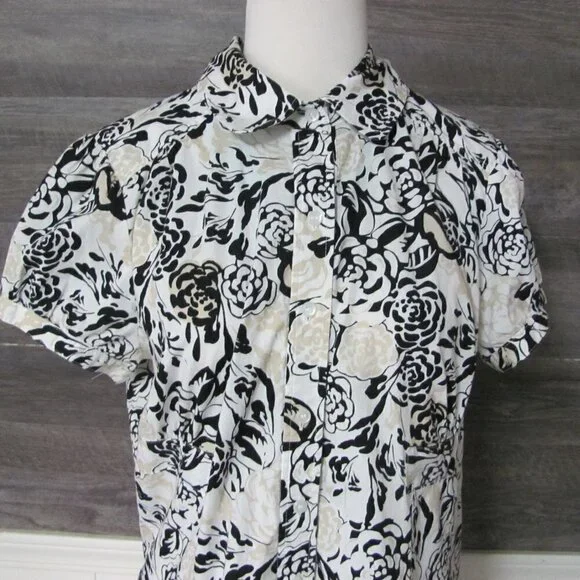 ALFANI   LADIES SHORT SLEEVE BLOUSE - Picture 2 of 7